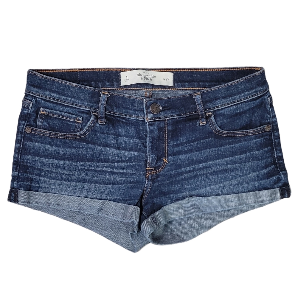 Abercrombie & Fitch Low Rise Jean Shorts Size 4/27